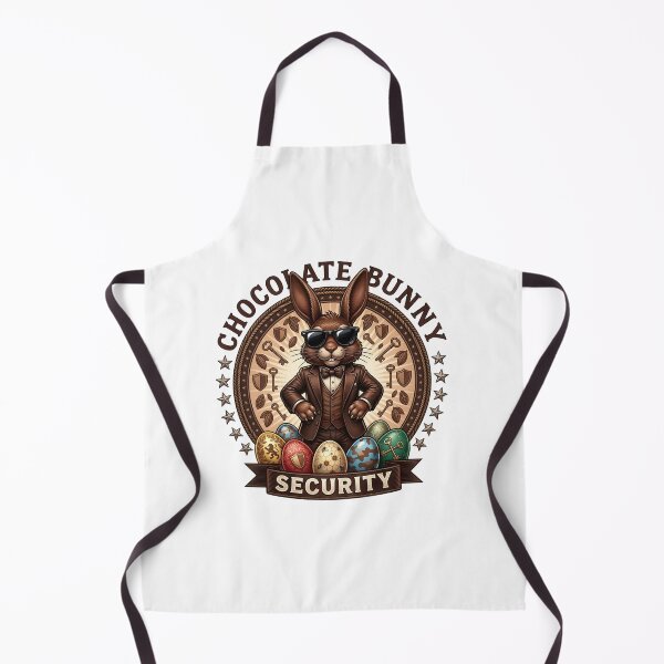 Item preview, Funny Easter Bunny Security Shirt – Chocolate Bunny Bodyguard Graphic designed and sold by relso.