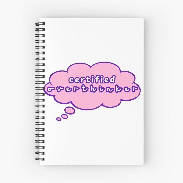 Item preview, Certified Overthinker (I Know I Am) designed and sold by stickerstore333.