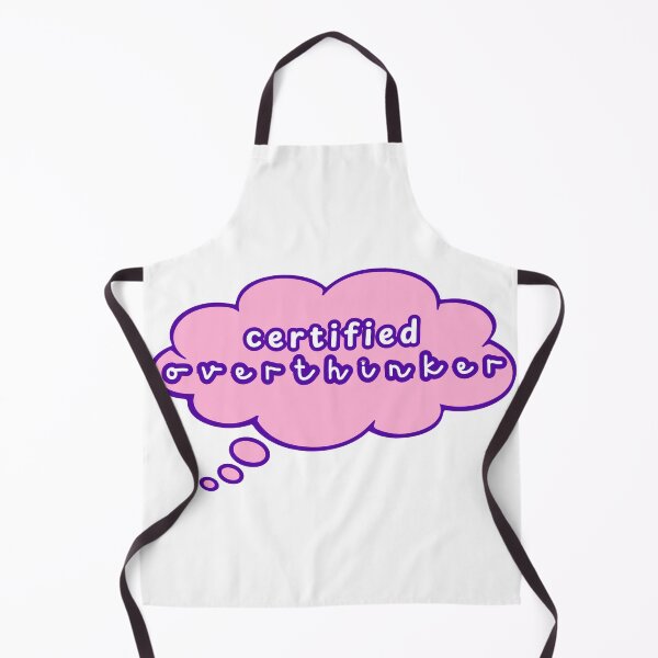 Item preview, Certified Overthinker (I Know I Am) designed and sold by stickerstore333.