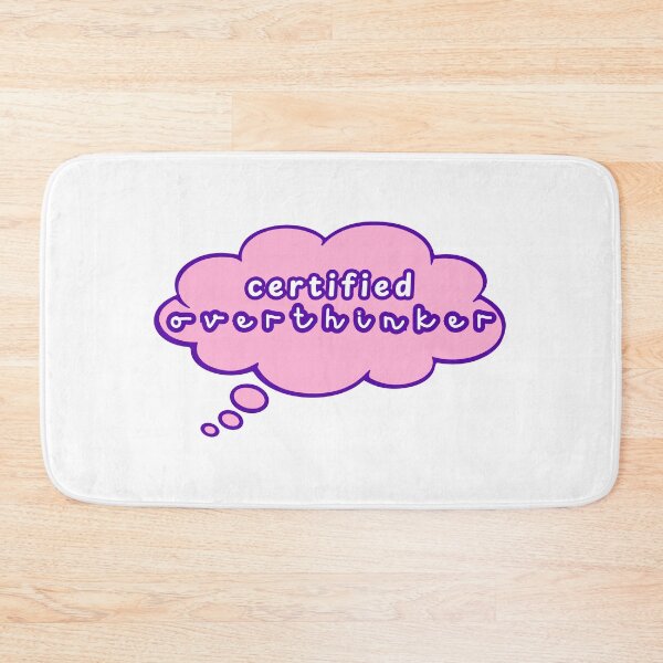 Item preview, Certified Overthinker (I Know I Am) designed and sold by stickerstore333.