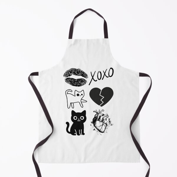 Item preview, Cute Cats and Heart Symbols designed and sold by eclipsesprints.