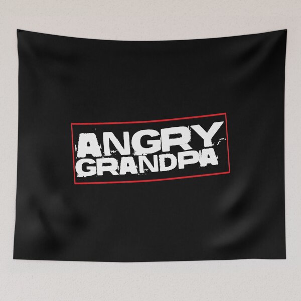 Item preview, Angry Grandpa Logo designed and sold by kowaasizawae.