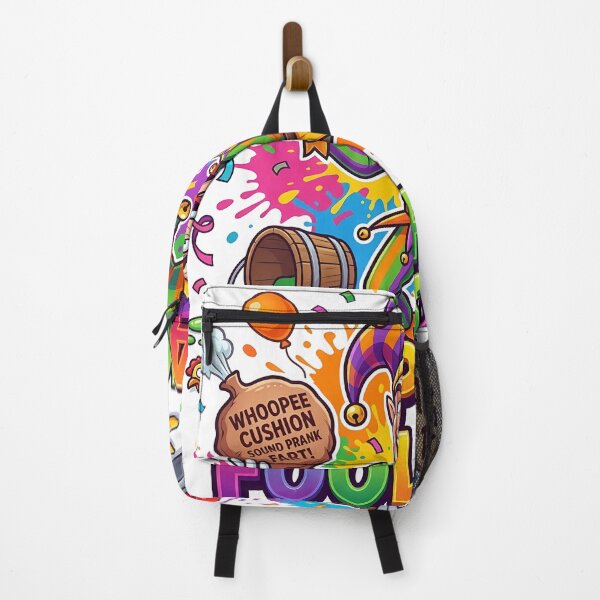 Item preview, April Fools Day Jester Prank - Funny Colorful Cartoon designed and sold by RoyesButler.