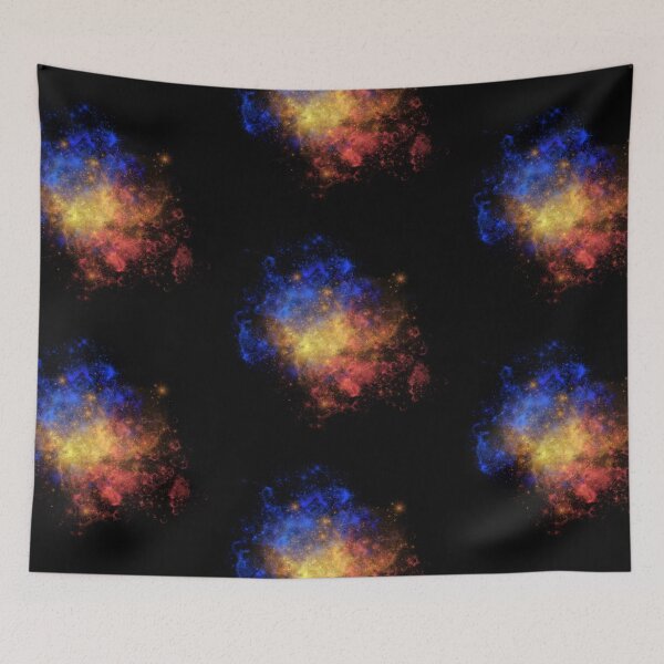 Item preview, Old Poly Flag Color Galaxy designed and sold by ArcadiaArticles.