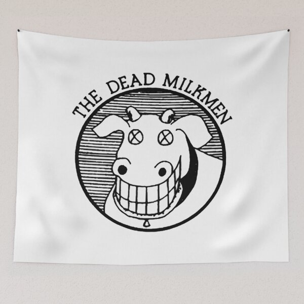 Item preview, Dead Milkmen Cow Logo White Licensed Adult Cow designed and sold by kowaasizawae.