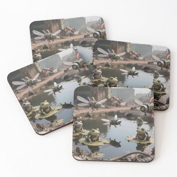 Item preview, Scrap Pond – The Junkyard Ecosystem designed and sold by SynthRaccoon.