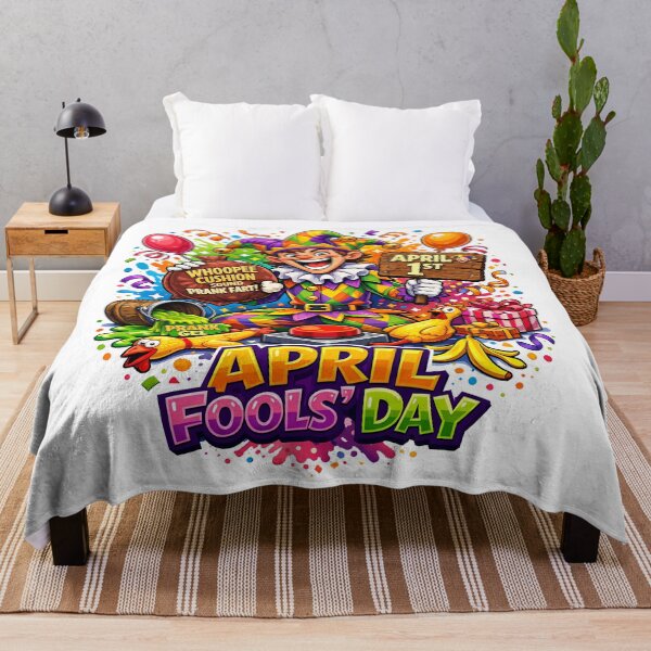 Item preview, April Fools’ Day Jester Prank – Funny Cartoon Design designed and sold by LiviuGligoros.
