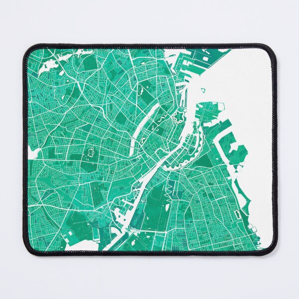 Item preview, Copenhagen City Map of Denmark - Watercolor designed and sold by deMAP.