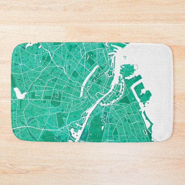Item preview, Copenhagen City Map of Denmark - Watercolor designed and sold by deMAP.