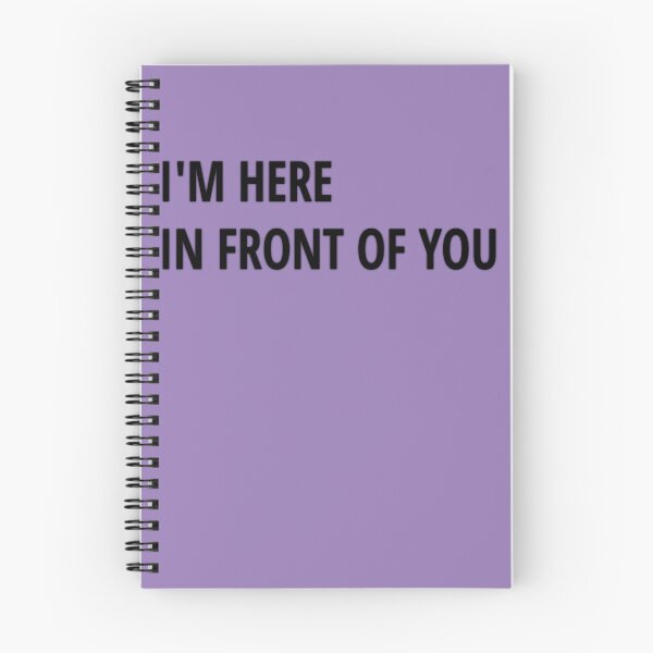 Item preview, I'm Here Right in Front of You - K Text designed and sold by BloodSweatNTers.