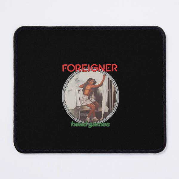 Item preview, Foreigner Head Games Retro Cover Circle designed and sold by LindaCharlene8.