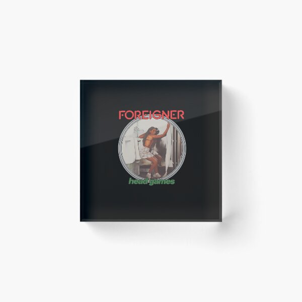 Item preview, Foreigner  Head Games Retro Cover Circle  designed and sold by LindaCharlene8.