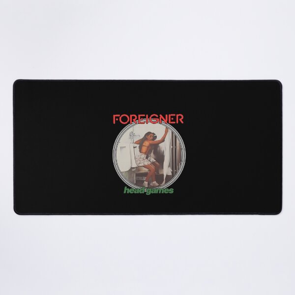 Item preview, Foreigner Head Games Retro Cover Circle designed and sold by LindaCharlene8.