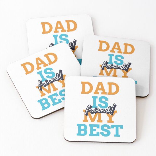 Item preview, Dad Is My Best Friend Cute Fathers Day Dad Gift from Kids designed and sold by DesignbyAACreations .
