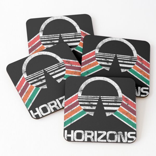 Item preview, Vintage Horizons Distressed Logo In Vintage Retro Style designed and sold by chronibartoks.
