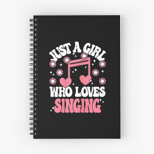Item preview, Just A Girl Who Loves Singing Pink Sing Cute Singer Girls designed and sold by SethHHoward.