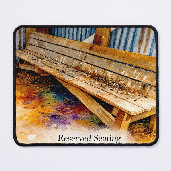 Item preview, Reserved Seating,Rustic Chicken Coop Fine Art Poster Print,ChookHaus Series No.01  designed and sold by PaparazziAnunnaki.