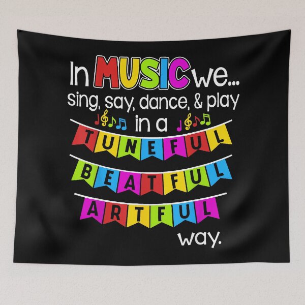 Item preview, In Music We Sing Say Dance and Play In A Tuneful Shirt designed and sold by SethHHoward.