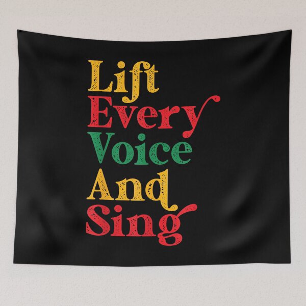 Item preview, Juneteenth Lift Every Voice Sing Black History Month Anthem designed and sold by SethHHoward.