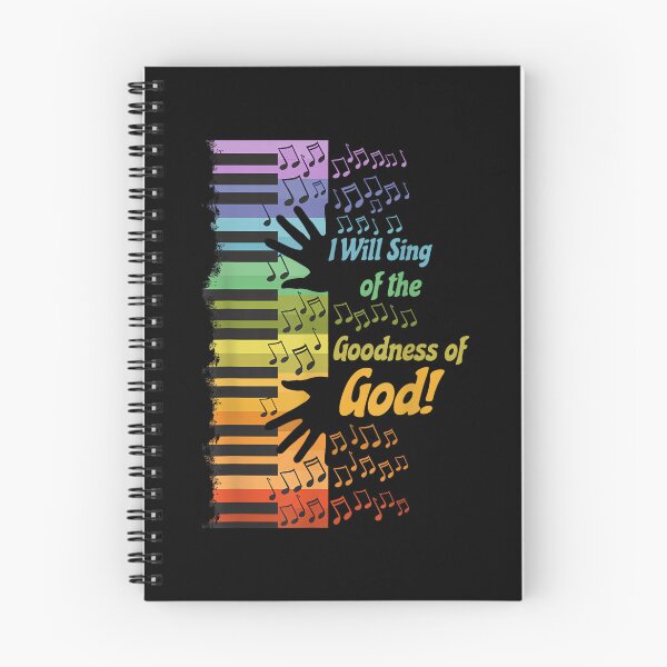 Item preview, I Will Sing of the Goodness of God designed and sold by SethHHoward.