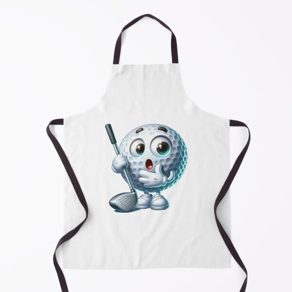 Item preview, Surprised Golf Ball Golfer designed and sold by PassionforLove.