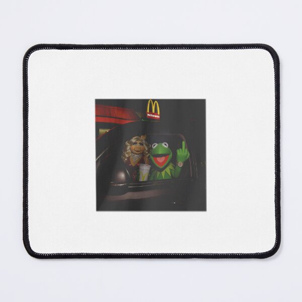 Item preview, Kermit Frog Miss Piggy Fast Food Car Retro Rebel Attitude Funny Dark Humor Puppet Meme Casual  designed and sold by LindaCharlene8.
