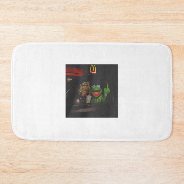 Item preview, Kermit Frog Miss Piggy Fast Food Car Retro Rebel Attitude Funny Dark Humor Puppet Meme Casual  designed and sold by LindaCharlene8.