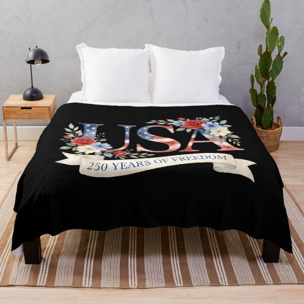 Item preview, Floral Retro 250 Years Freedom designed and sold by Dear-Blue.