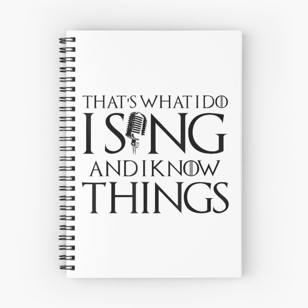 Item preview, I sing and I know things Karaoke Singer Gift designed and sold by SethHHoward.