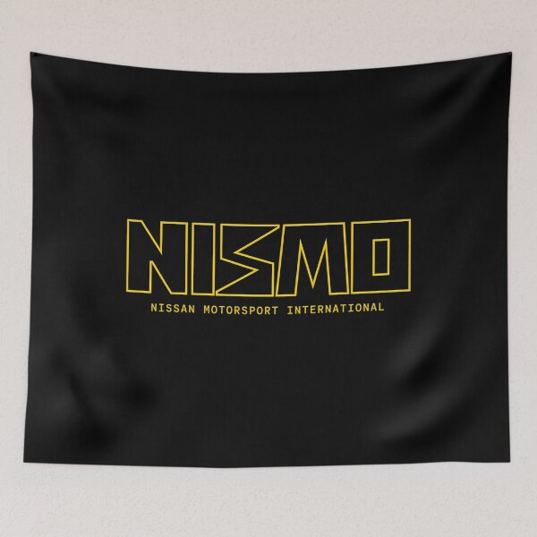 Item preview, Retro Nismo Logo Black Yellow designed and sold by chronibartoks.