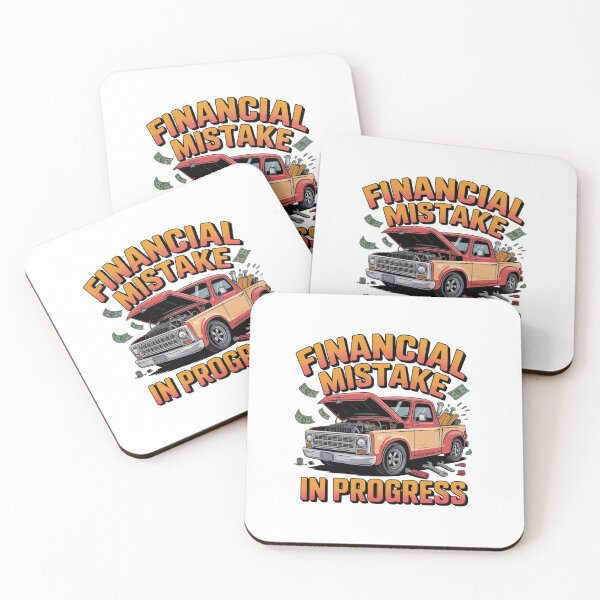Item preview, Financial Mistake in Progress Car Mechanic - Funny Humor Truck designed and sold by ZACK ART.