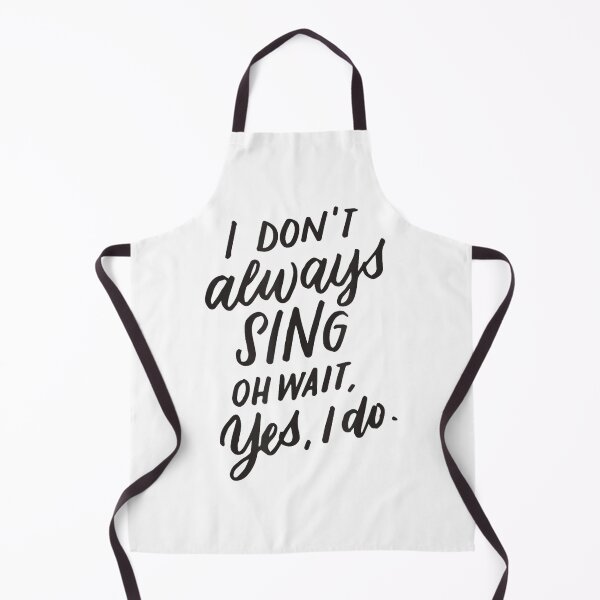 Item preview, I Don't Always Sing Oh Wait Yes I Do Music Cinema Gift designed and sold by SethHHoward.