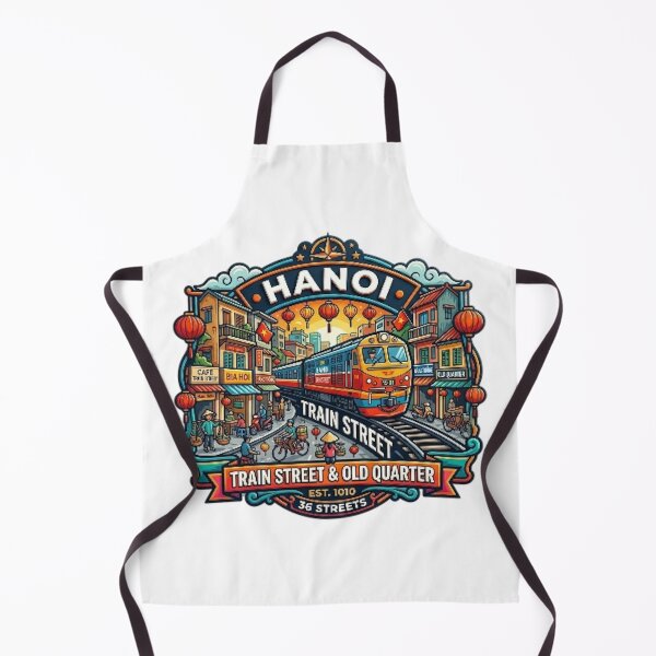 Item preview, HANOI TRAIN STREET & OLD QUARTER designed and sold by likbatonboot.
