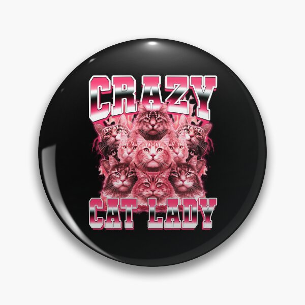 Item preview, Crazy Cat Lady Funny 90s Bootleg Style designed and sold by PaulTSchafer.
