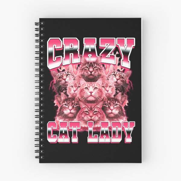 Item preview, Crazy Cat Lady Funny 90s Bootleg Style designed and sold by PaulTSchafer.