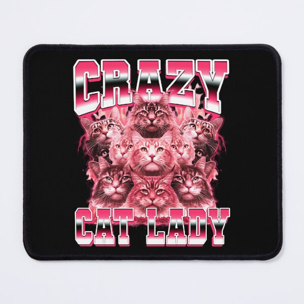 Item preview, Crazy Cat Lady Funny 90s Bootleg Style designed and sold by PaulTSchafer.