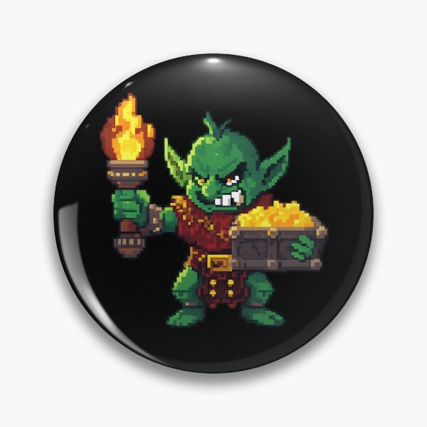 Item preview, Pixel loot goblin  designed and sold by Nol1ytv.