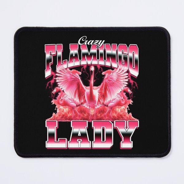 Item preview, Crazy Flamingo Lady Animal 90s Bootleg Style designed and sold by PaulTSchafer.