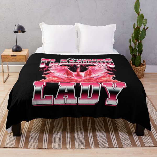 Item preview, Crazy Flamingo Lady Animal 90s Bootleg Style designed and sold by PaulTSchafer.