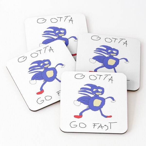 Aperçu de l'œuvre Gotta Go Fast Sanic créée et vendue par ShaneKeenum0.