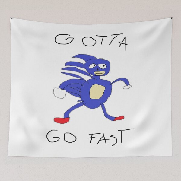 Aperçu de l'œuvre Gotta Go Fast Sanic créée et vendue par ShaneKeenum0.