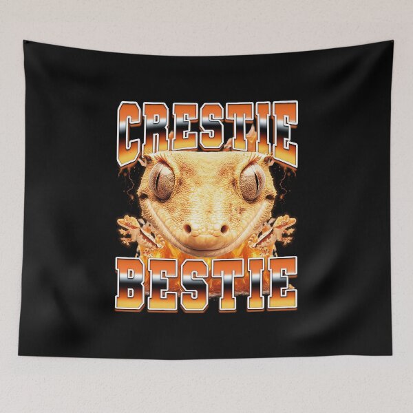 Item preview, Crestie Bestie Crested Gecko Lizard 90s Bootleg Style designed and sold by PaulTSchafer.