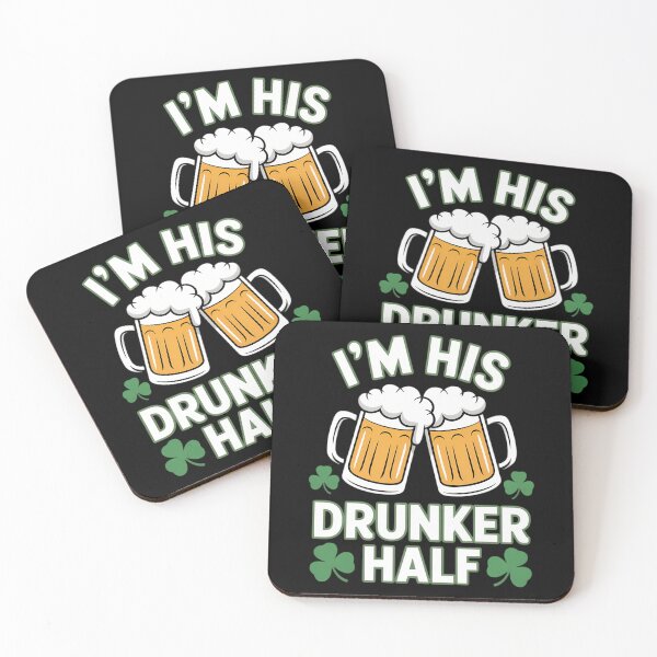 Item preview, I'm His Drunker Half Saint Patrick's Day For Beer Drinkers designed and sold by HellD3vil-Art.