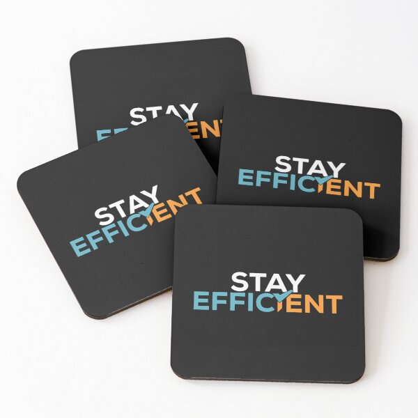 Item preview, Ficsit Stay Efficient Motto designed and sold by ShaneKeenum0.