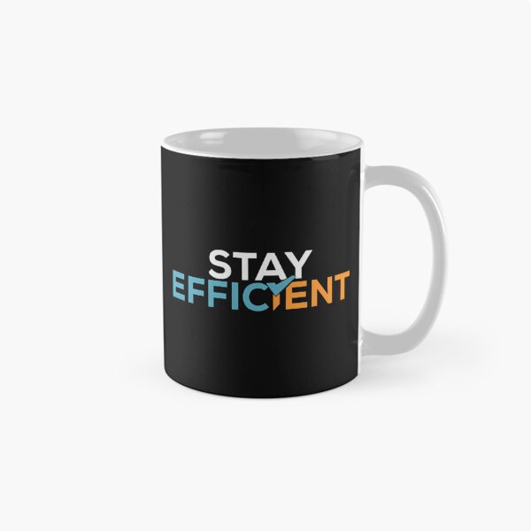 Item preview, Ficsit Stay Efficient Motto designed and sold by ShaneKeenum0.