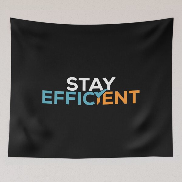 Item preview, Ficsit Stay Efficient Motto designed and sold by ShaneKeenum0.