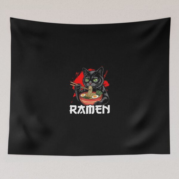 Item preview, Anime Cat Ramen Meme designed and sold by Trungles-tee.