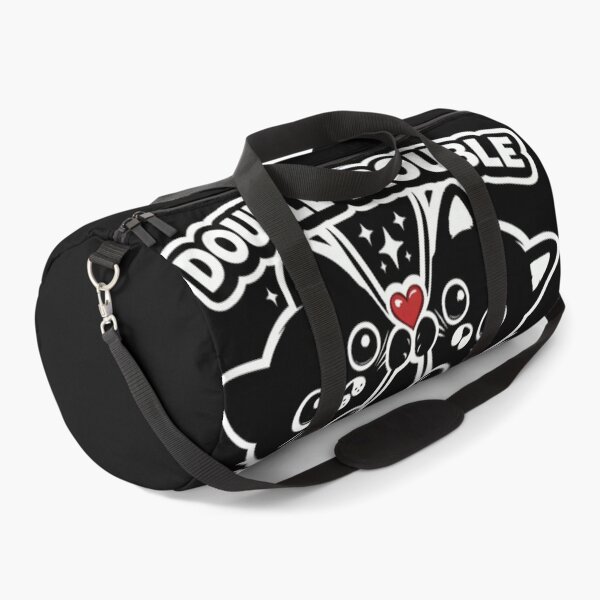 Item preview, Double Trouble Black Cats – Cute Kawaii Black Cat Lo designed and sold by CatLovers Studio.