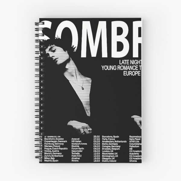 Item preview, Sombr Europe Tour 2026 designed and sold by HimanshMahour.