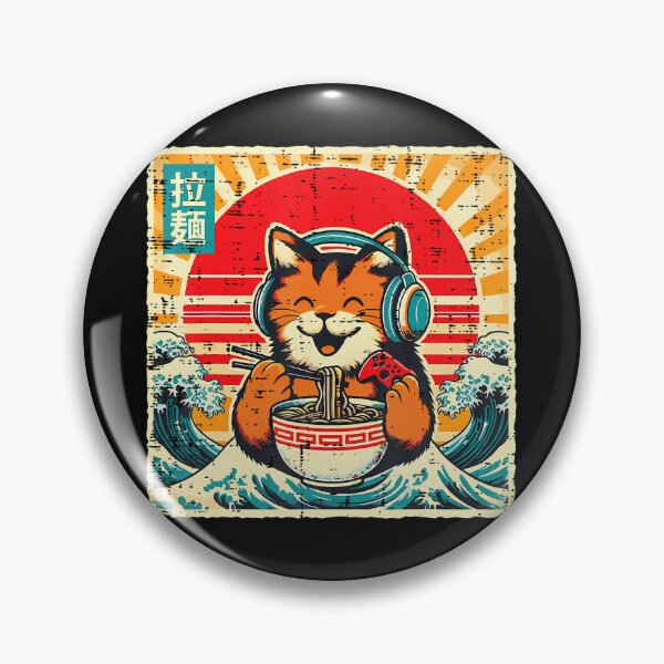 Artikelvorschau, Gamer Cat Ramen Controller entworfen und verkauft von Trungles-tee.